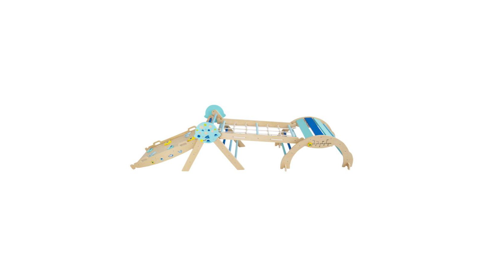 Slickblue 8-in-1 Unicorn Theme Foldable Climbing Set