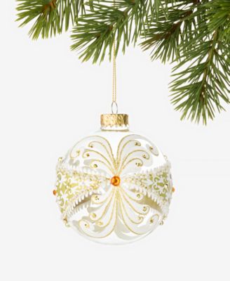 Holiday Lane Gilded Glamour Butterfly Ornament, Macy's Exclusive
