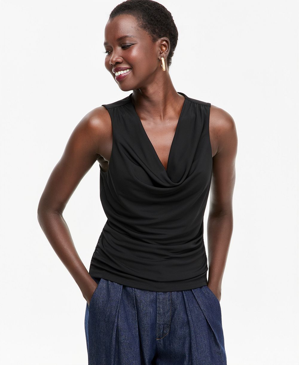 Женский топ I.N.C. International Concepts Sleeveless Cowl Neck Tank