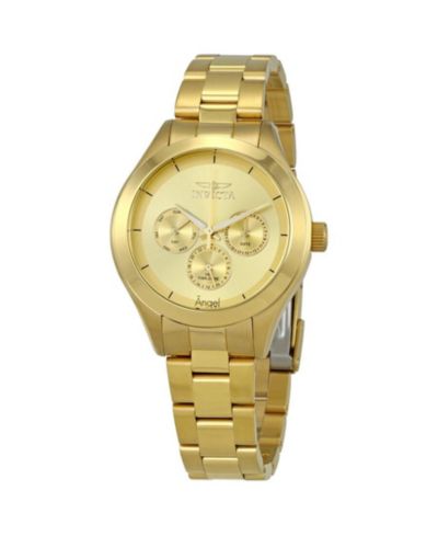 Женские часы Invicta 12466 Angel Quartz Dial Watch