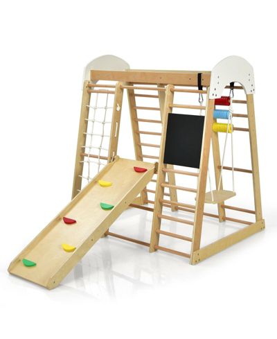 Детский игровой комплекс для дома HONGGE Wooden 8-in-1