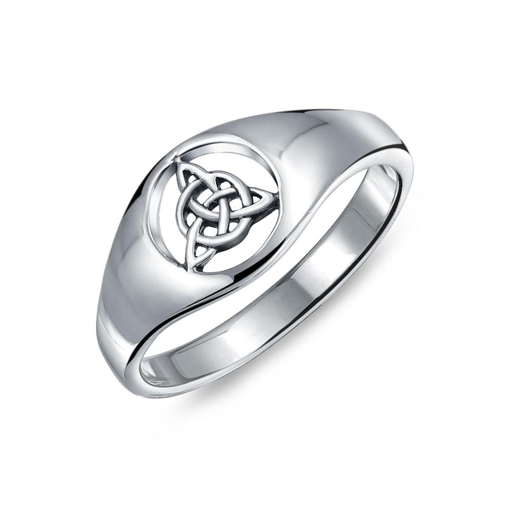 Унисекс кольцо Bling Jewelry Viking Celtic Infinity Trinity Knot Triquetra.925 Sterling Silver