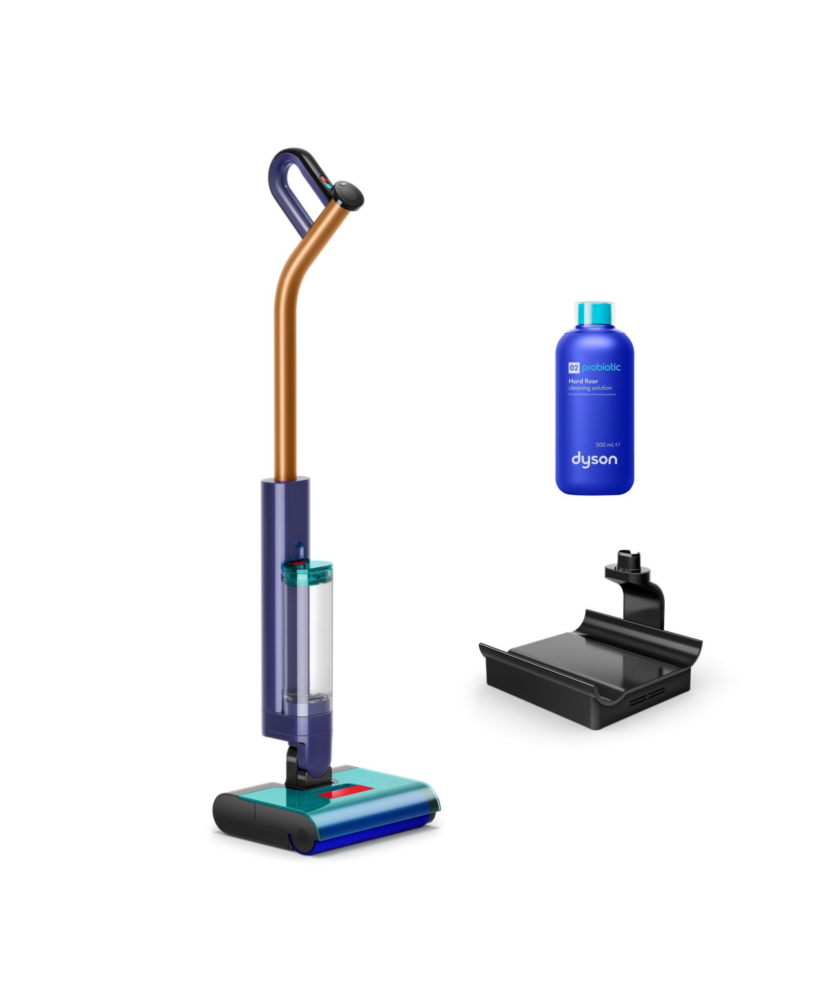 Dyson Clean+Wash Hygiene Wet Cleaner | Prussian Blue/Copper