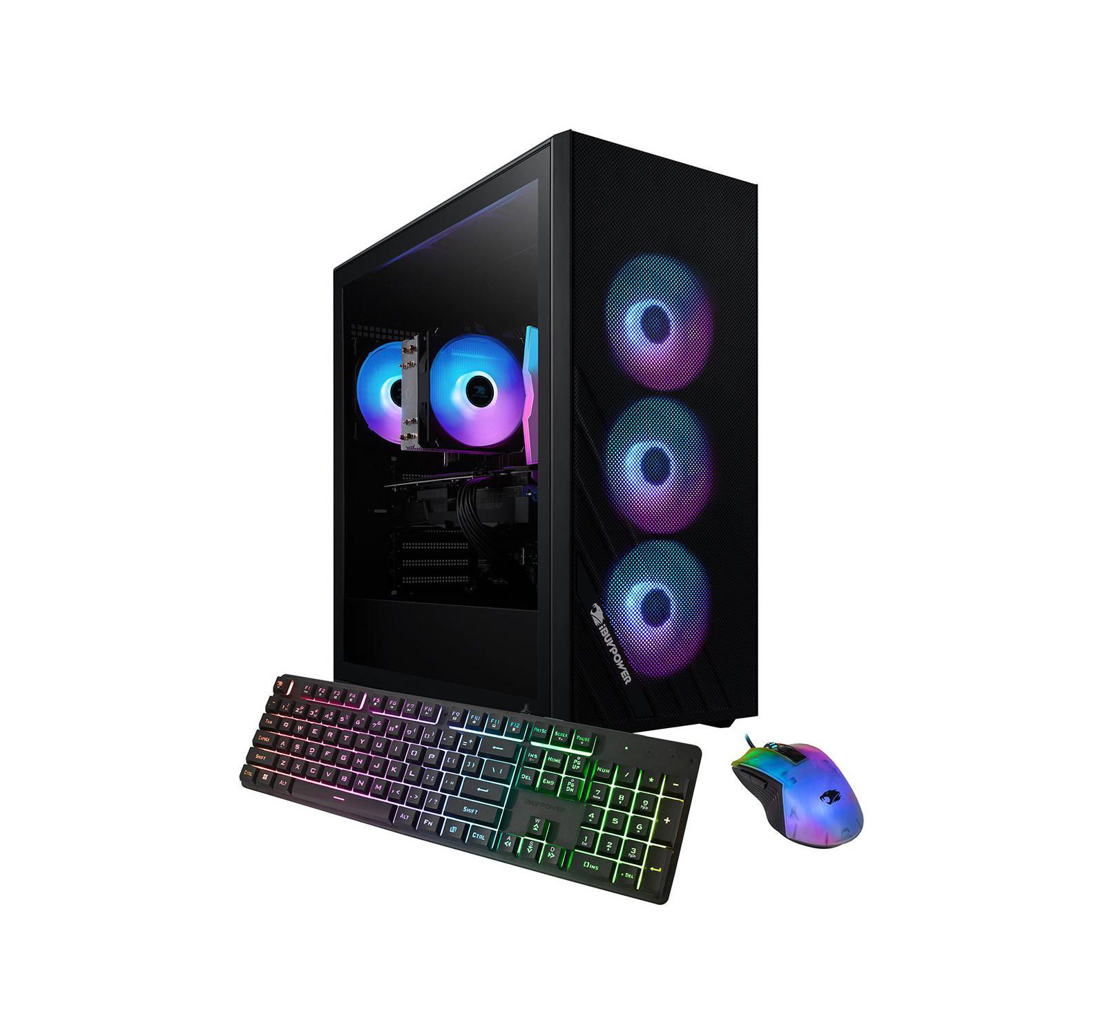 Игровой настольный компьютер iBUYPOWER Scale SCI5N4601, Intel Core i5-14400F 2.5GHz, 16GB RAM, 1TB SSD, NVIDIA GeForce RTX 4060 8GB, Windows 11 Home