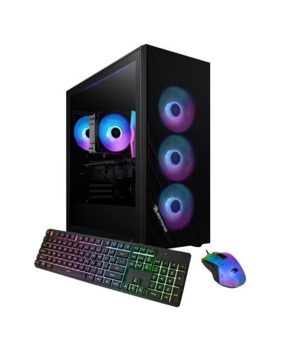 iBUYPOWER Scale SCI5N4601 Gaming Desktop Computer, Intel Core i5-14400F 2.5GHz, 16GB RAM, 1TB SSD, NVIDIA GeForce RTX 4060 8GB, Windows 11 Home
