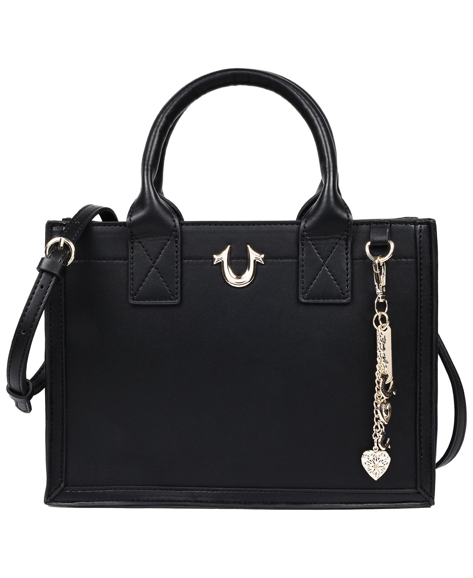 True Religion Women Modern Edge Charm Tote