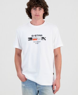 G-Star Raw Men's Multi Print Graphic T-Shirt