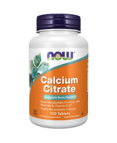 Now Foods Calcium Citrate, 100 Tabs