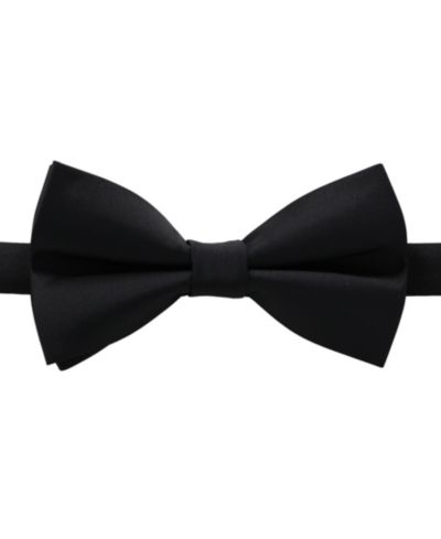 KARL LAGERFELD PARIS Men's Pre-Tied Solid Bow Tie