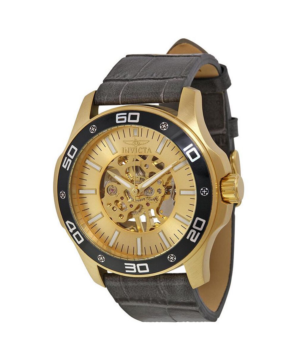Invicta Men's 17262 Specialty Quartz Gold Skeleton Dial Watch