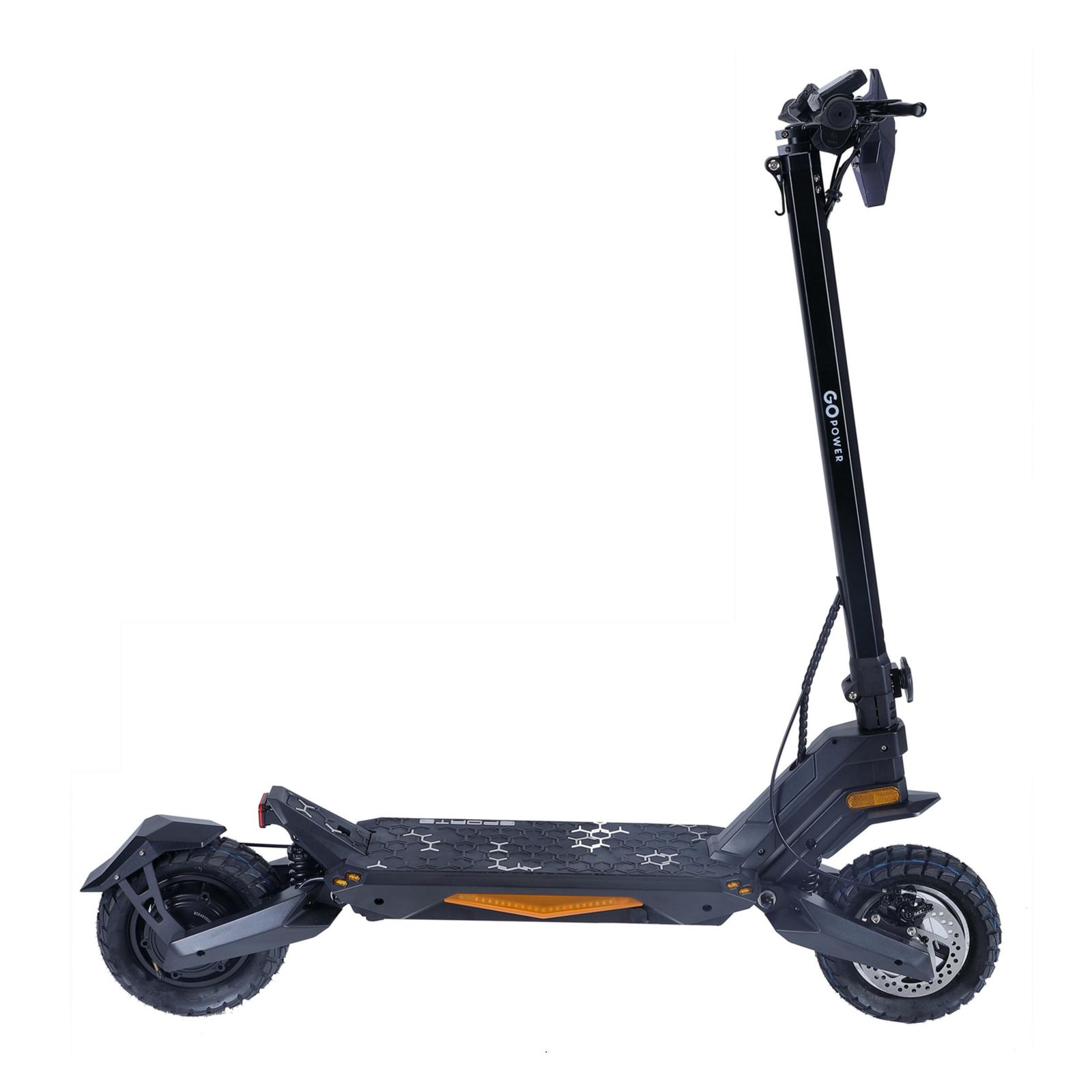 GoPowerBike GoDelta Electric Scooter | Adult Foldable E-Scooter | Up to 25-Mile Range | 28mph Top Speed | 1000W Brushless Motor | 3 Speed Modes