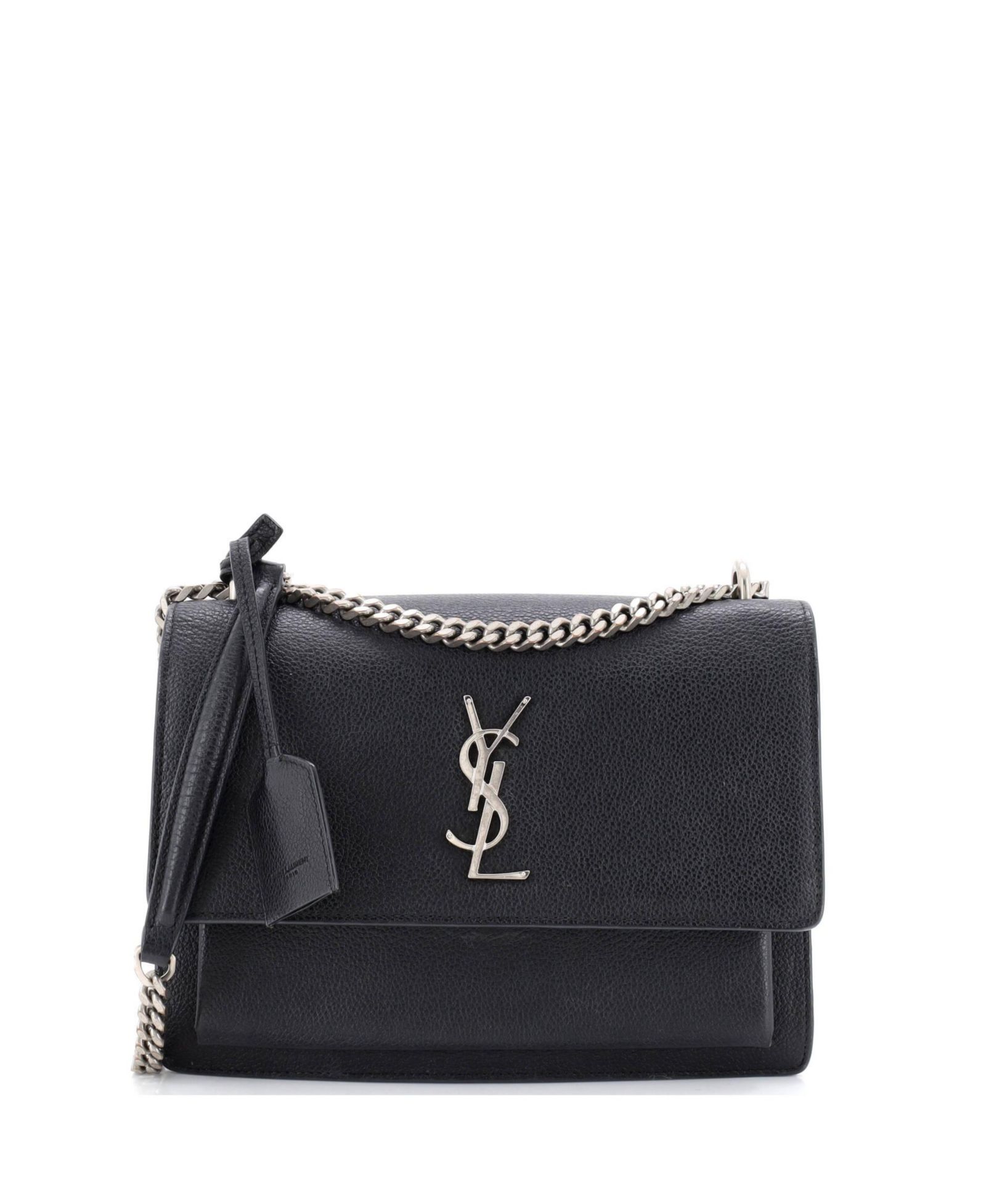 Pre-Owned Saint Laurent Medium Sunset Crossbody Bag Leather
