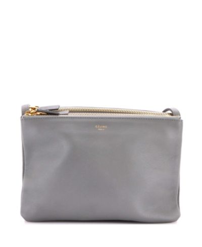Сумка через плечо Celine Small Trio из кожи, б/у