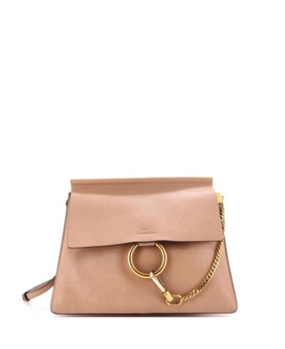 Pre-Owned Chloe кожаная сумка через плечо Faye, средний размер
