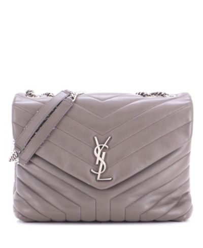 Почти новая сумка Saint Laurent Large Loulou Shoulder Bag Matelasse Chevron Leather