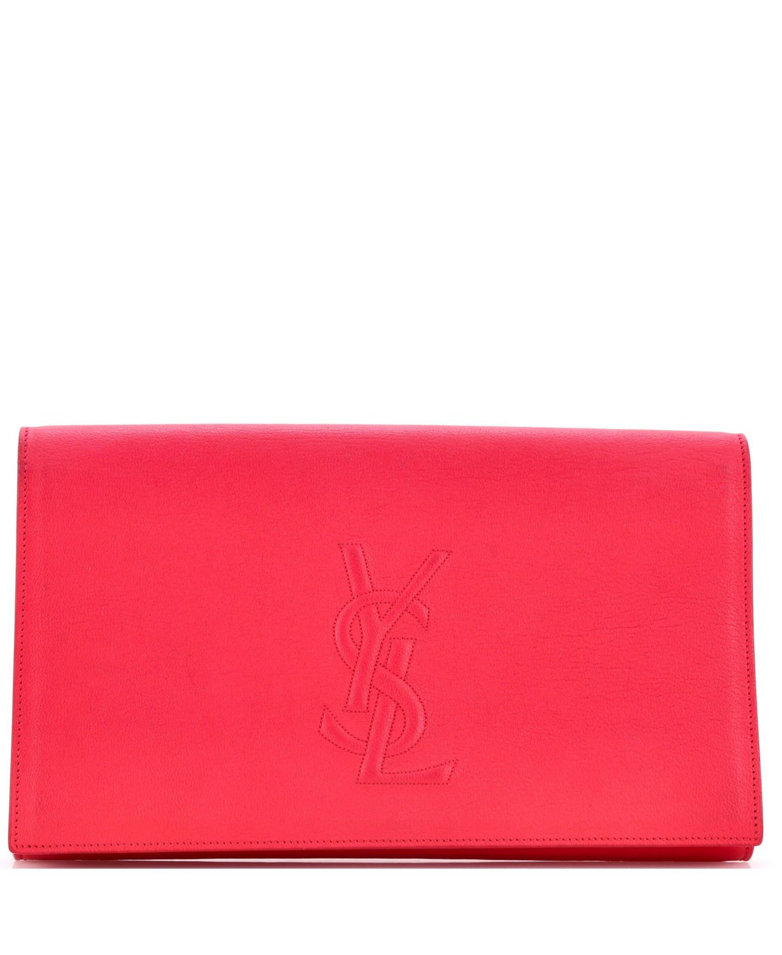 Saint Laurent Клатч Belle de Jour Leather