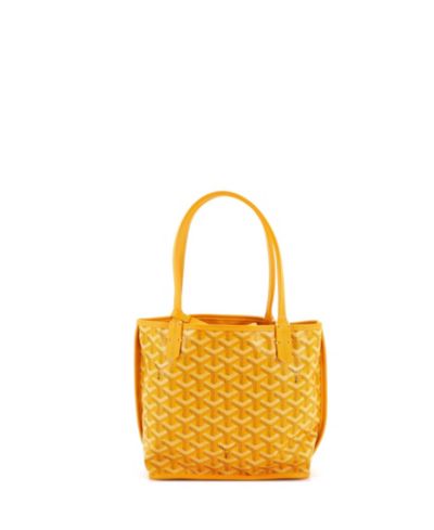 Pre-Owned Goyard Mini Anjou Reversible Tote Coated Canvas