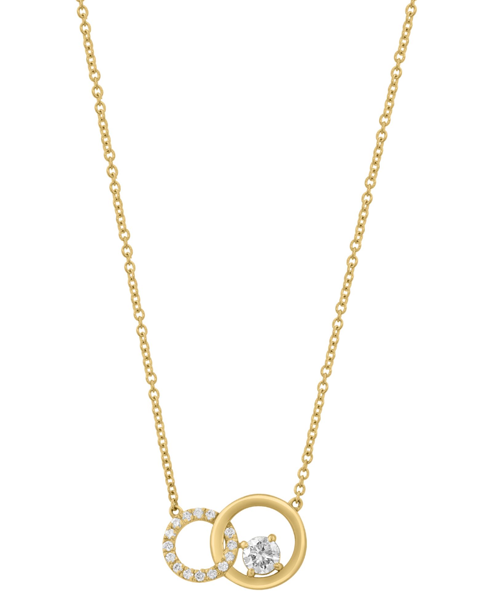 Ожерелье EFFY Collection Diamond (1/3 ct. t.w.) 14k Yellow Gold