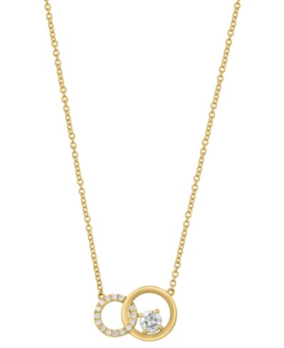 EFFY Collection Diamond (1/3 ct. t.w.) Necklace in 14k Yellow Gold