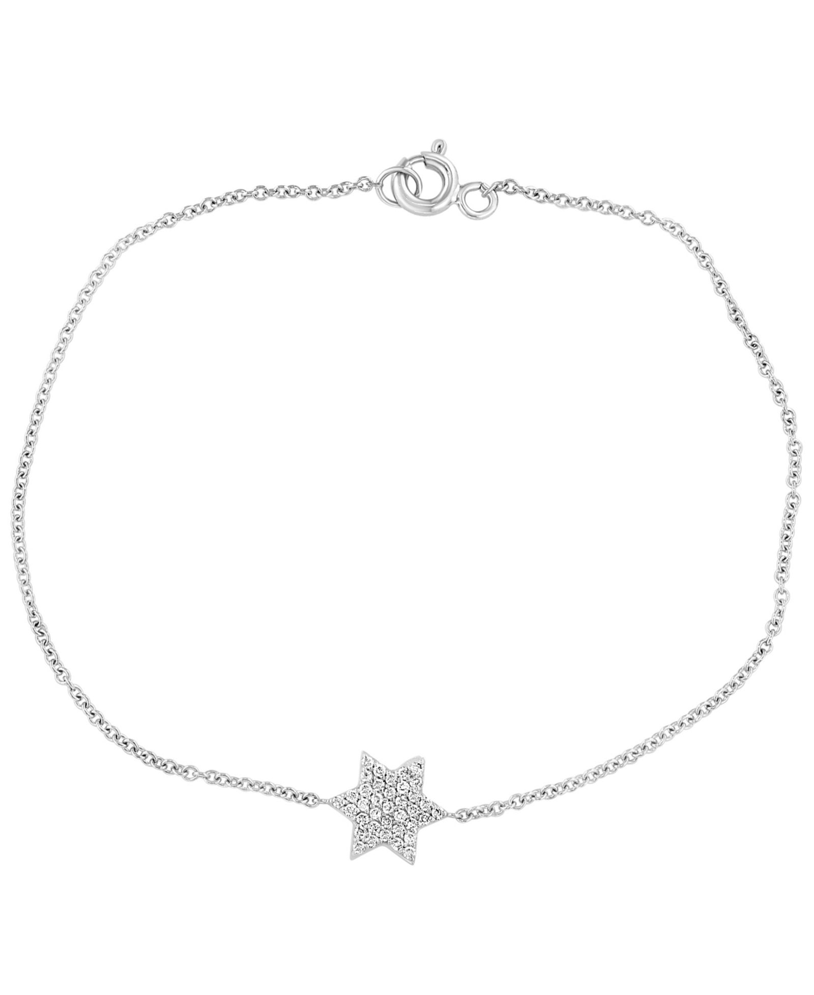 EFFY Collection браслет с бриллиантом (1/5 ct. t.w.) из белого золота 14k