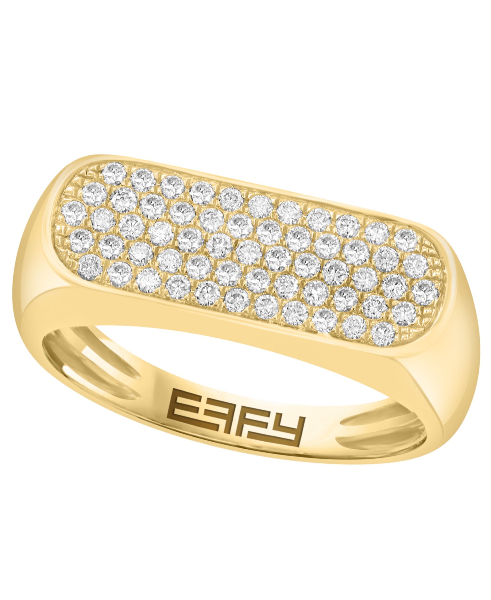 Кольцо EFFY Collection Diamond (1/3 ct. t.w.) в желтом золоте 14k