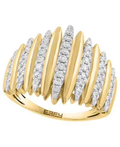 EFFY Collection Diamond (1/2 ct. t.w.) Ring in 14k Yellow Gold