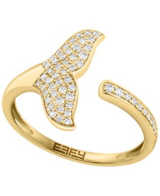 EFFY Collection Diamond (1/5 ct. t.w.) Ring in 14k Yellow Gold
