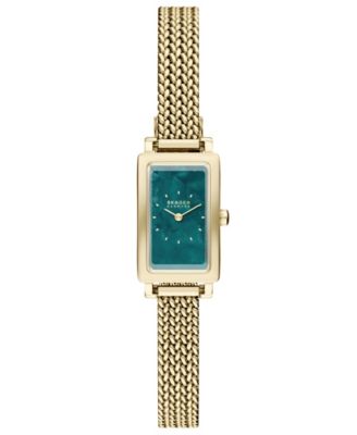 Skagen Women's Hagen Micro Quartz Two-Hand Gold Stainless Steel Watch 31mm