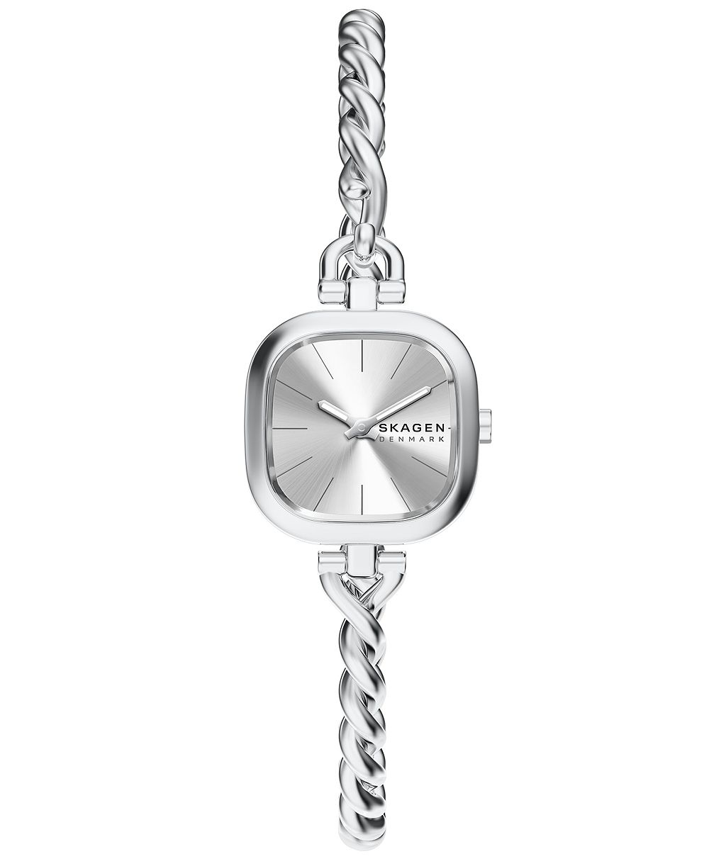 Часы Skagen Women's Mellem Micro Quartz Two-Hand Silver Stainless Steel 20mm