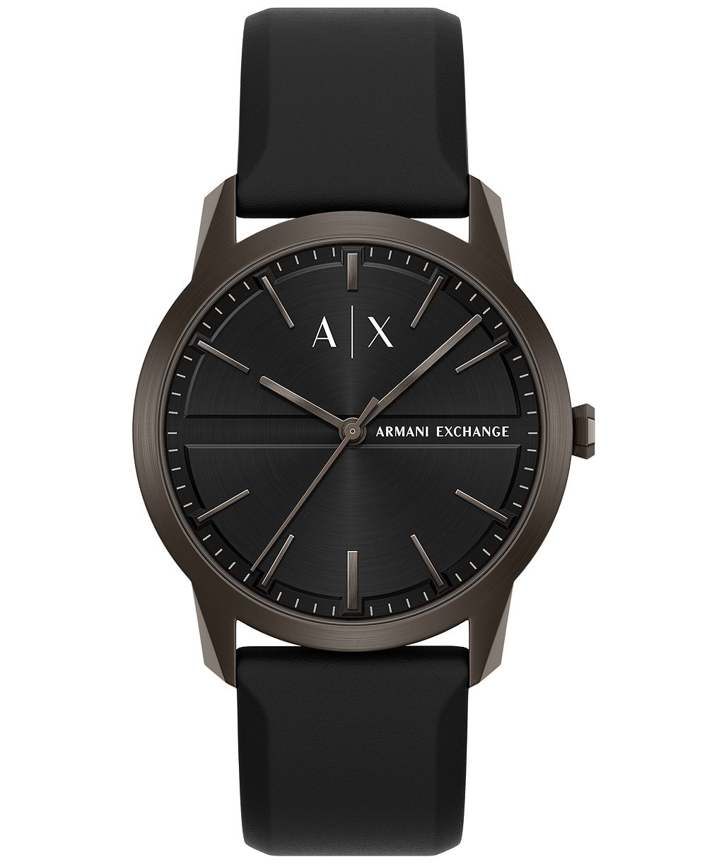 Armani Exchange Мужские кварцевые часы с силиконовым ремешком 42mm
