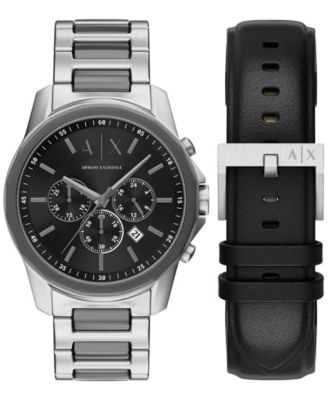 Хронограф Armani Exchange Men's Quartz Two-Tone Stainless Steel 44mm