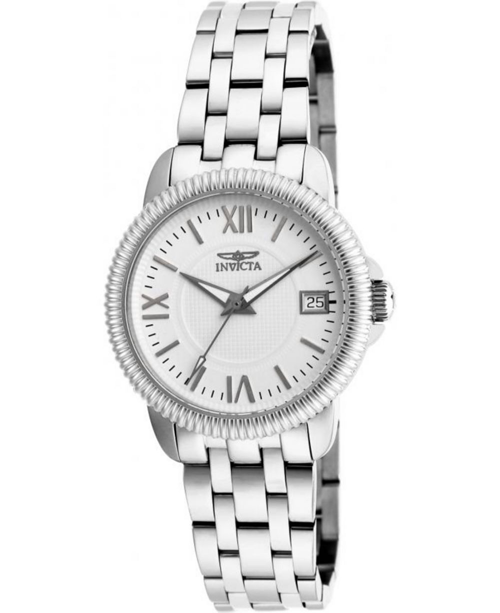 Женские часы Invicta 18068 Specialty Quartz Silver Dial