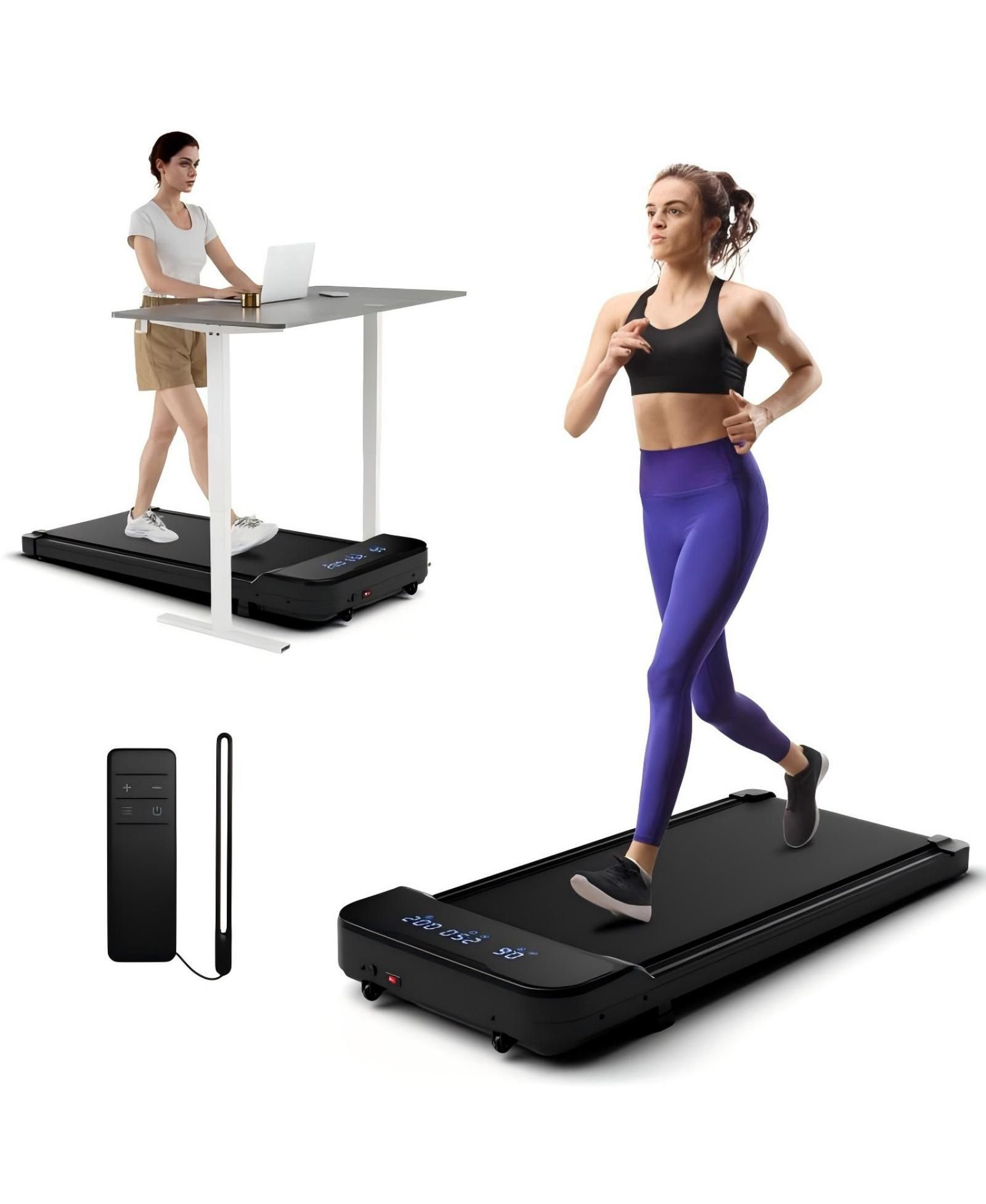 2.5HP Under Desk Walking Treadmill with Remote and 3 Countdown Modes
