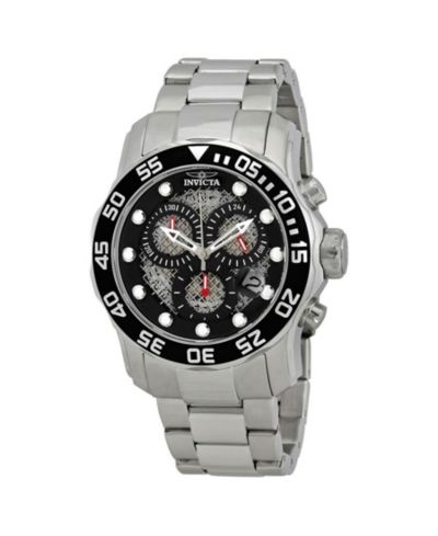 Мужские часы Invicta 19836 Pro Diver Quartz 3 Hand Dial