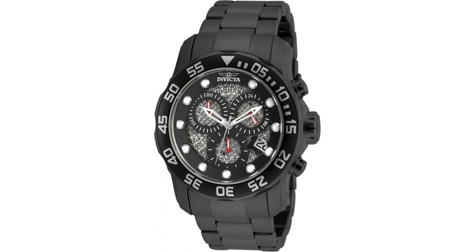 Invicta Men's 19838 Pro Diver Quartz 3 Hand Dial Watch