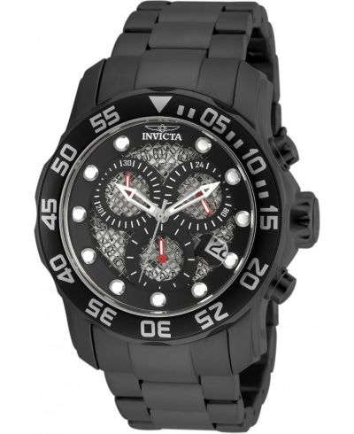 Мужские кварцевые часы Invicta 19838 Pro Diver с 3 циферблатами