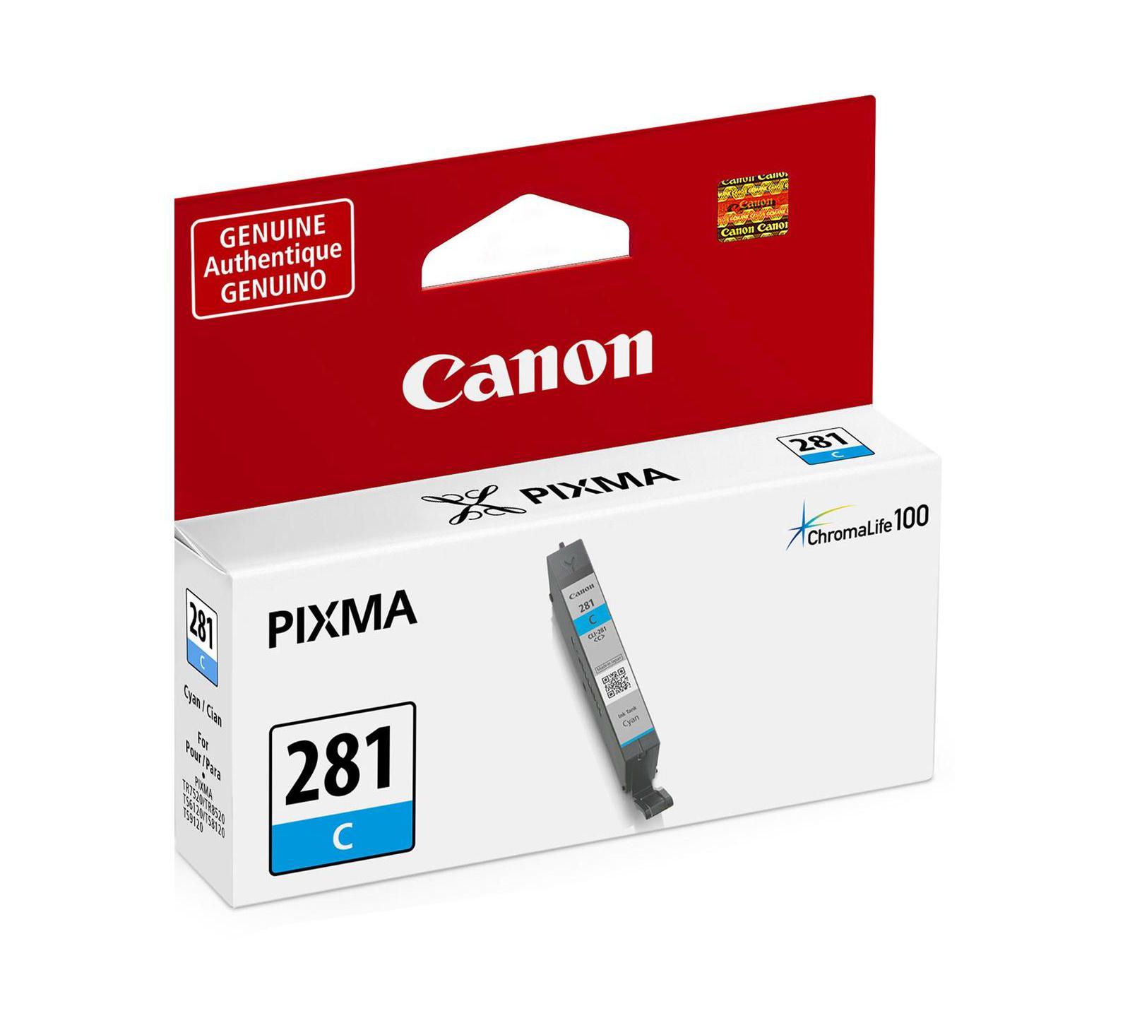 Чернила Canon CLI-281 Cyan для принтеров PIXMA TR, TS Series - 5.6ml
