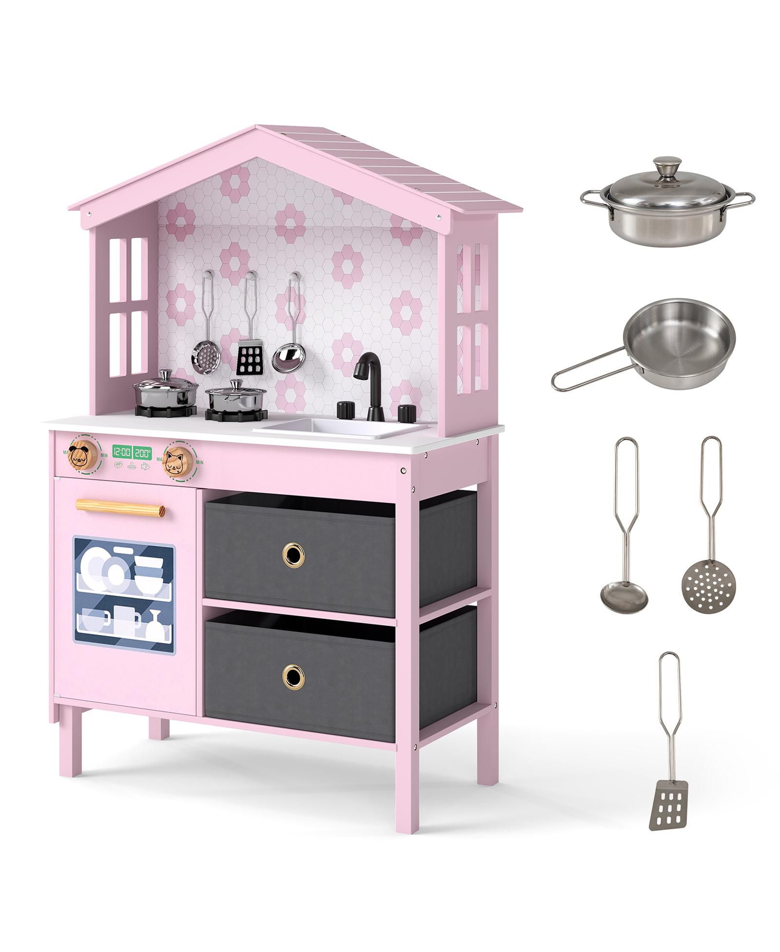 Детской игровой набор Mecale Play Kitchen с 2 конфорками