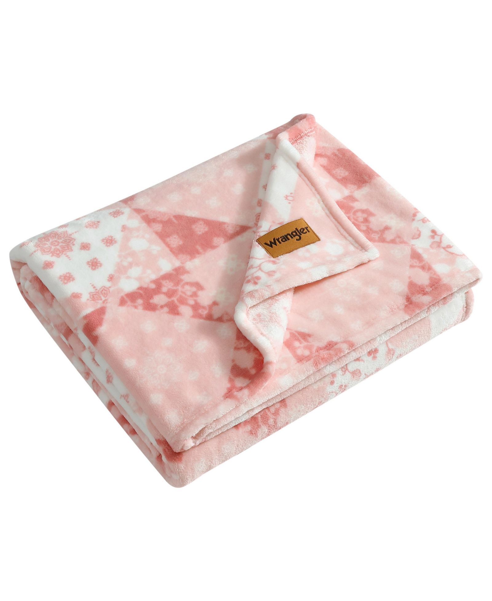 Плед Wrangler Rodeo Patchwork Printed Plush 70" X 50"