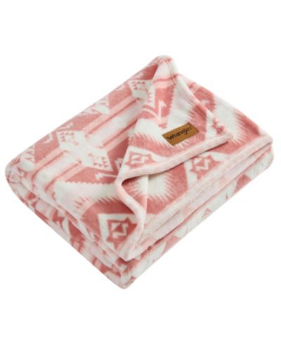 Плед Wrangler Jesse Printed Plush Throw, 70" X 50"