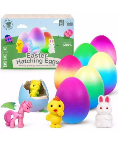 Sperric игрушечные яйца с единорогом на Пасху, набор 6 шт, сюрприз