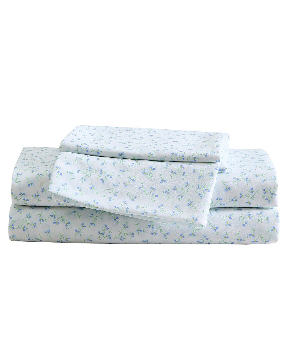 Комплект из 3-х простыней Betsey Johnson Ballet Floral Microfiber, Twin