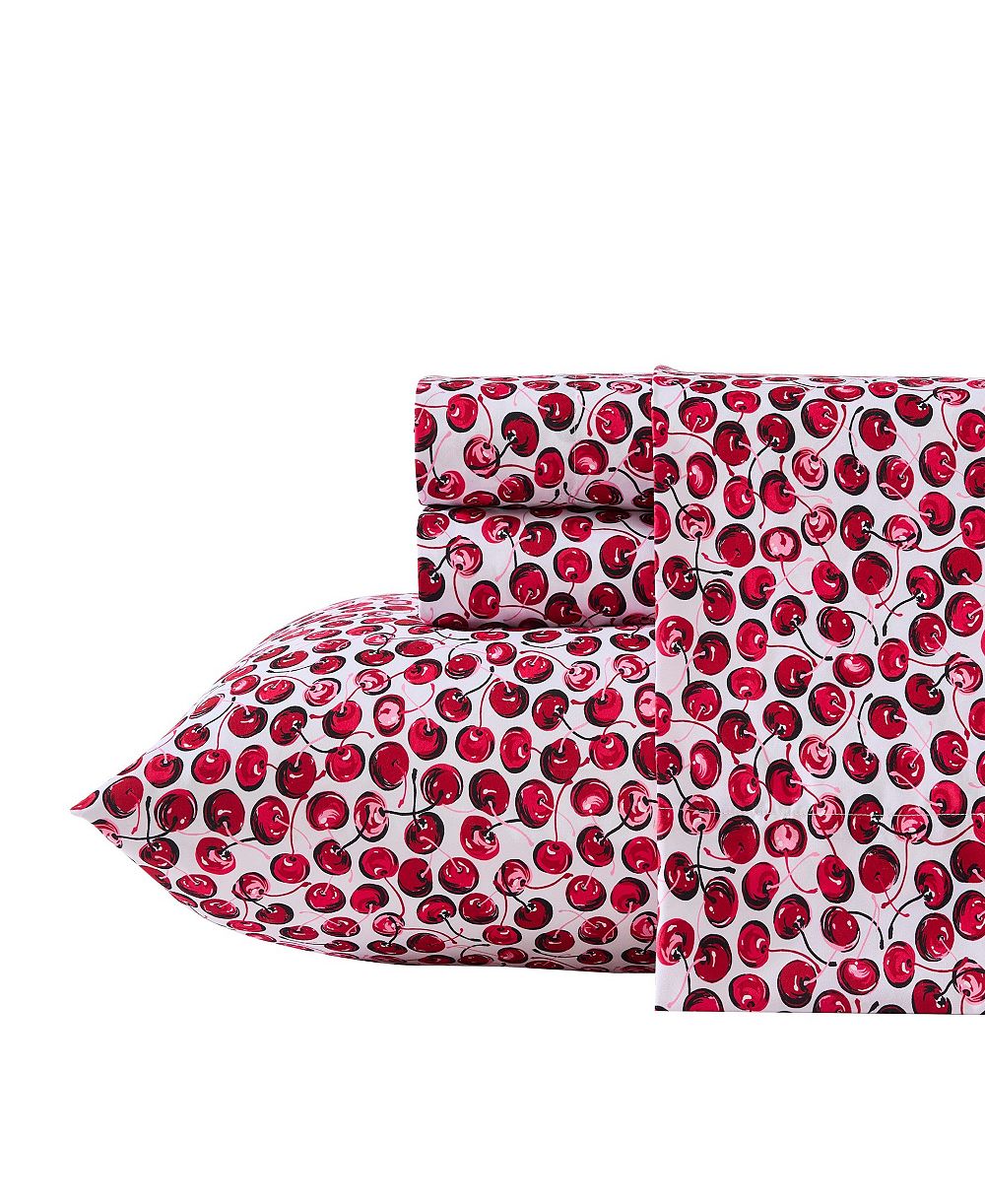 Betsey Johnson Microfiber 3-Piece Sheet Set, Twin XL