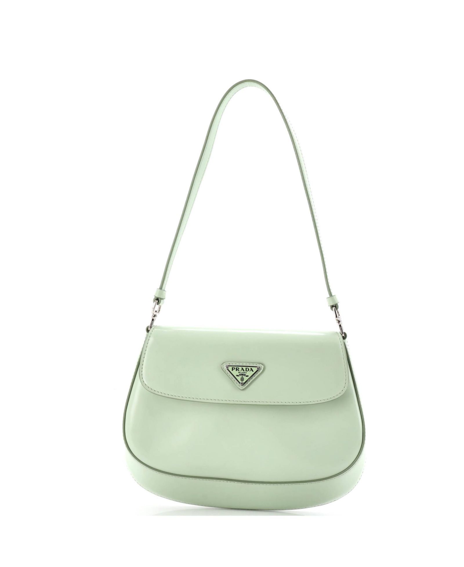 Сумка через плечо Prada Small Cleo Flap Spazzolato Leather