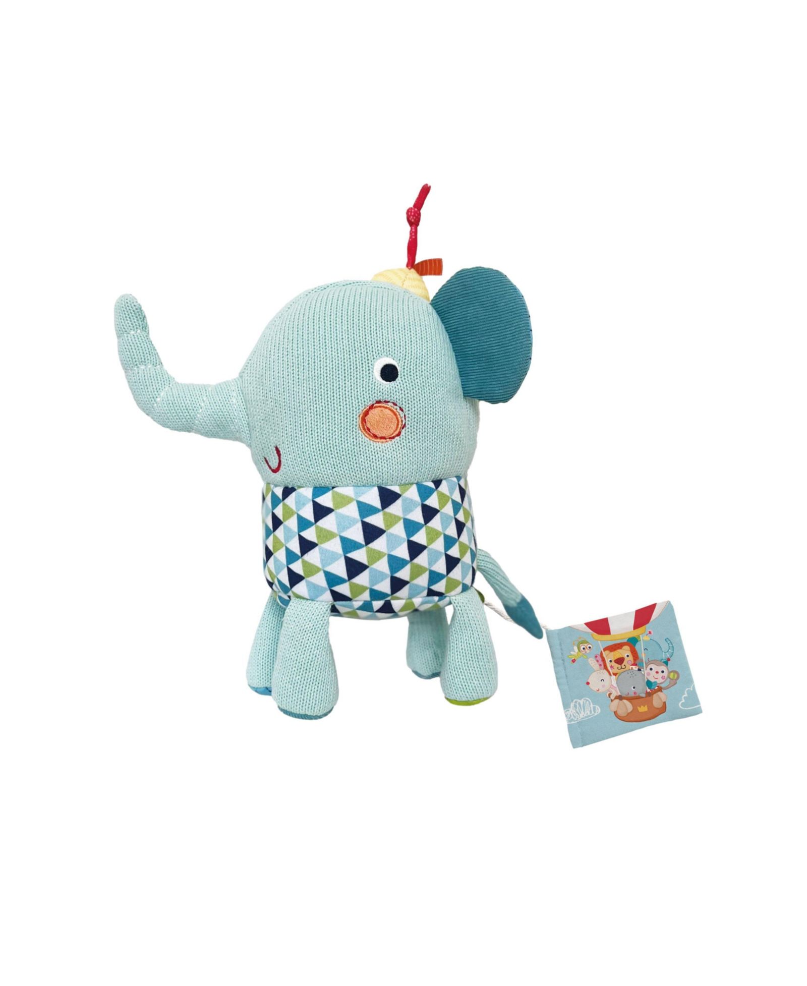 Набор из 2 предметов: плюшевый слон Lolo и книга Bababoo And Friends