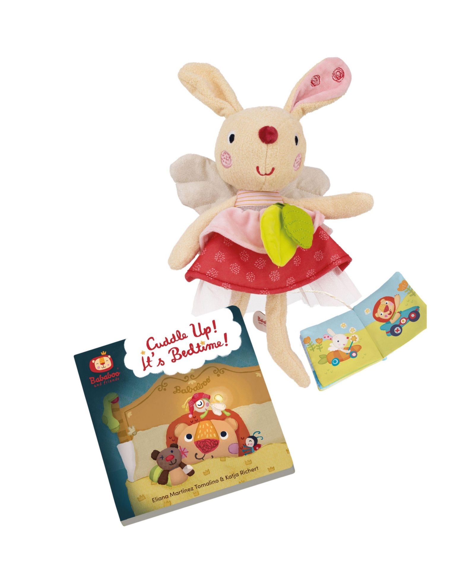 Набор Bababoo and friends Pippa Bunny Bedtime Book & Plush