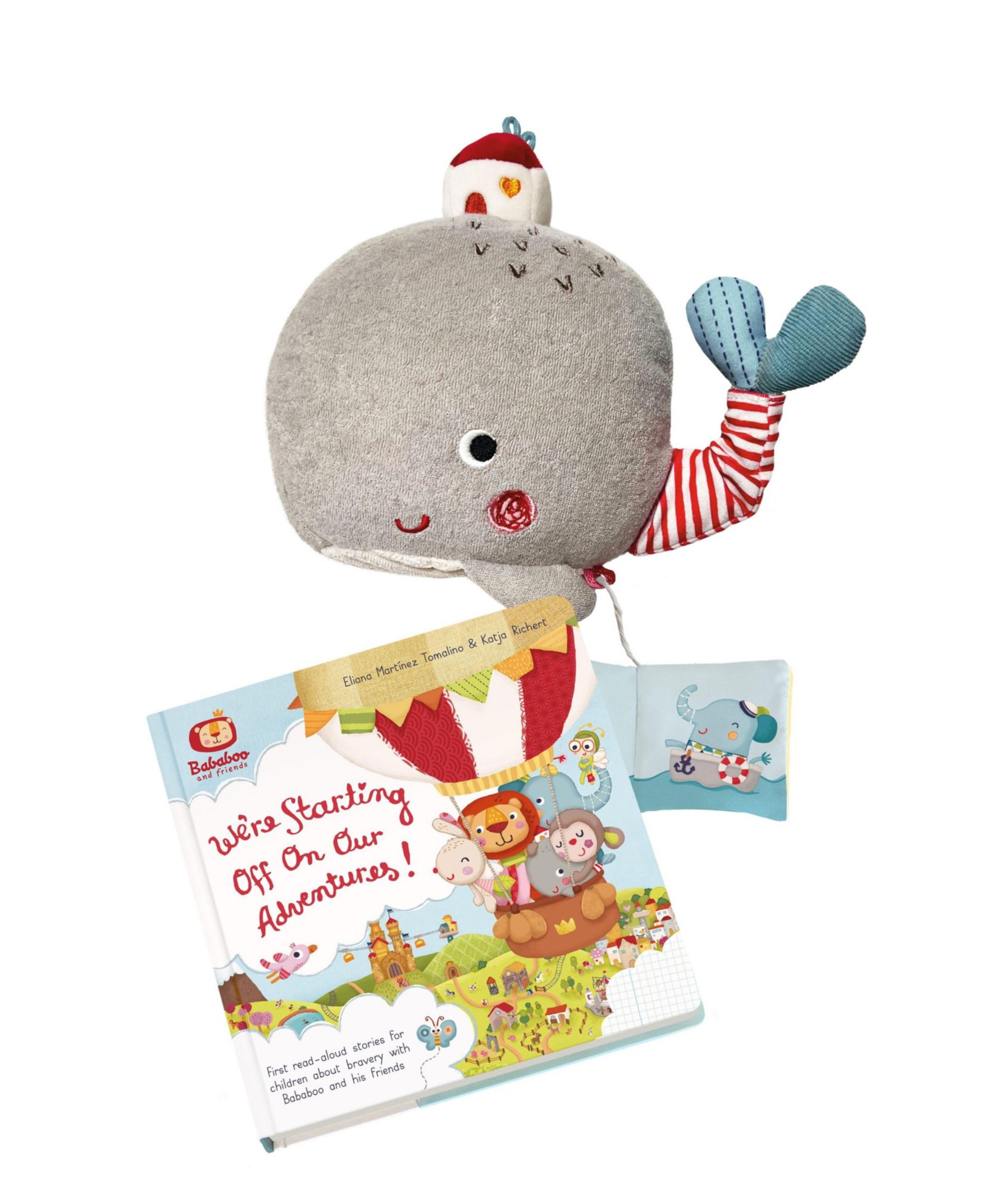 Набор из 2 мягких кукол Bababoo And Friends Wilma Whale, безопасны для новорожденных, возраст 0+