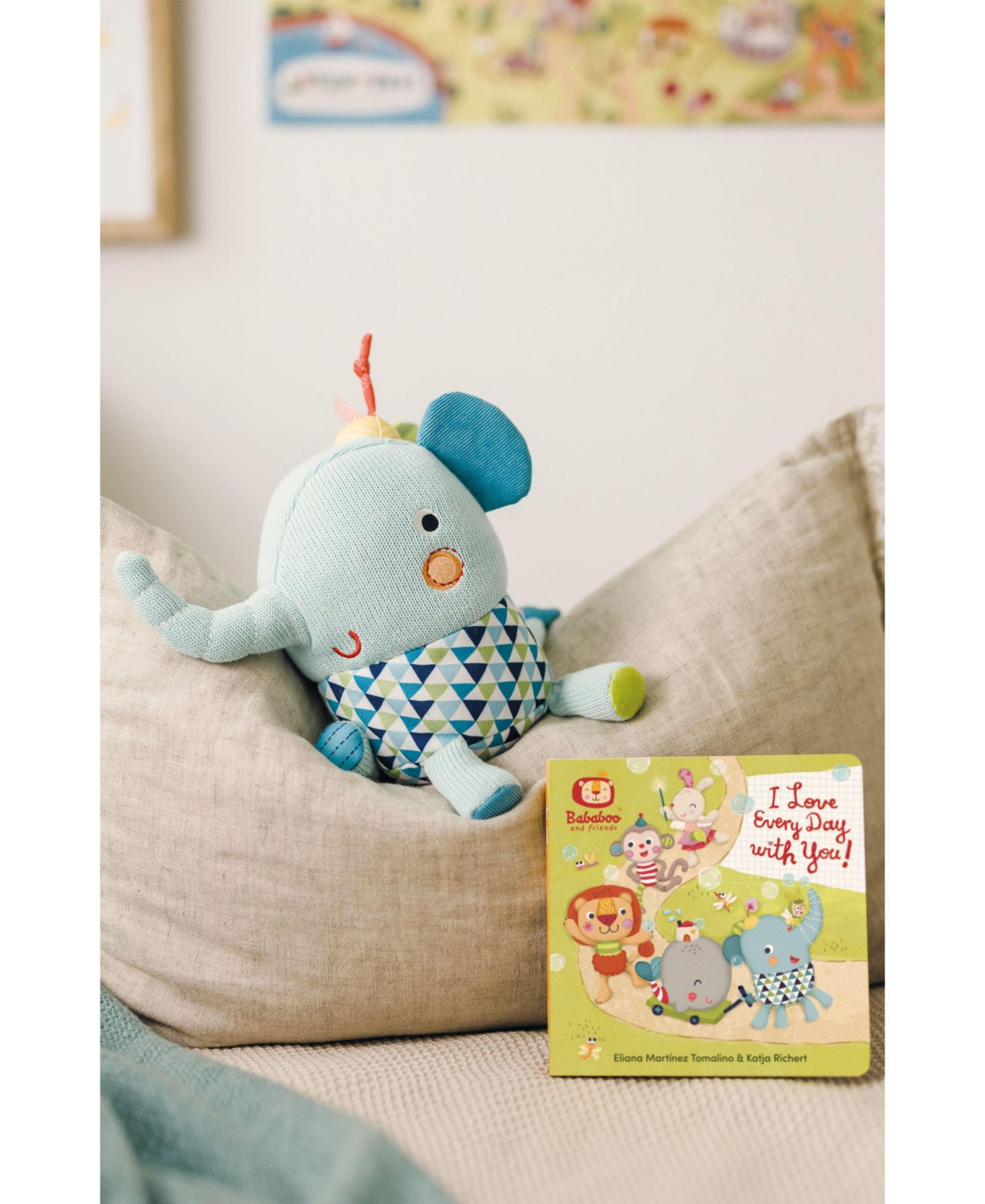 Набор Bababoo and friends Lolo Elephant Character Book & Plush