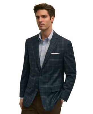 Brooks Brothers мужской спортивный пиджак с длинным рукавом, классический крой