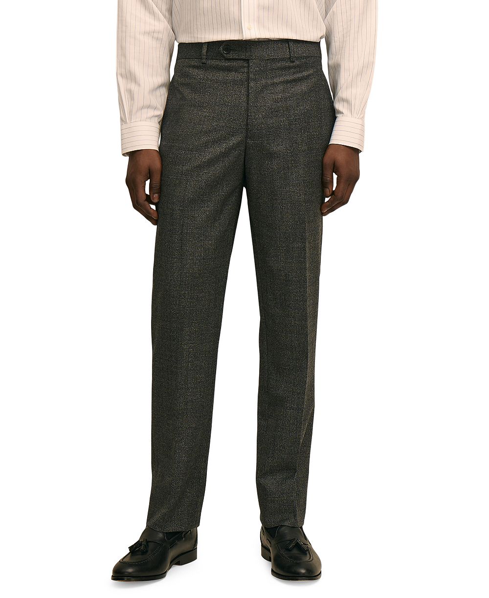 Brooks Brothers Men's Classic-Fit Wool Blend Suit Separates Pants